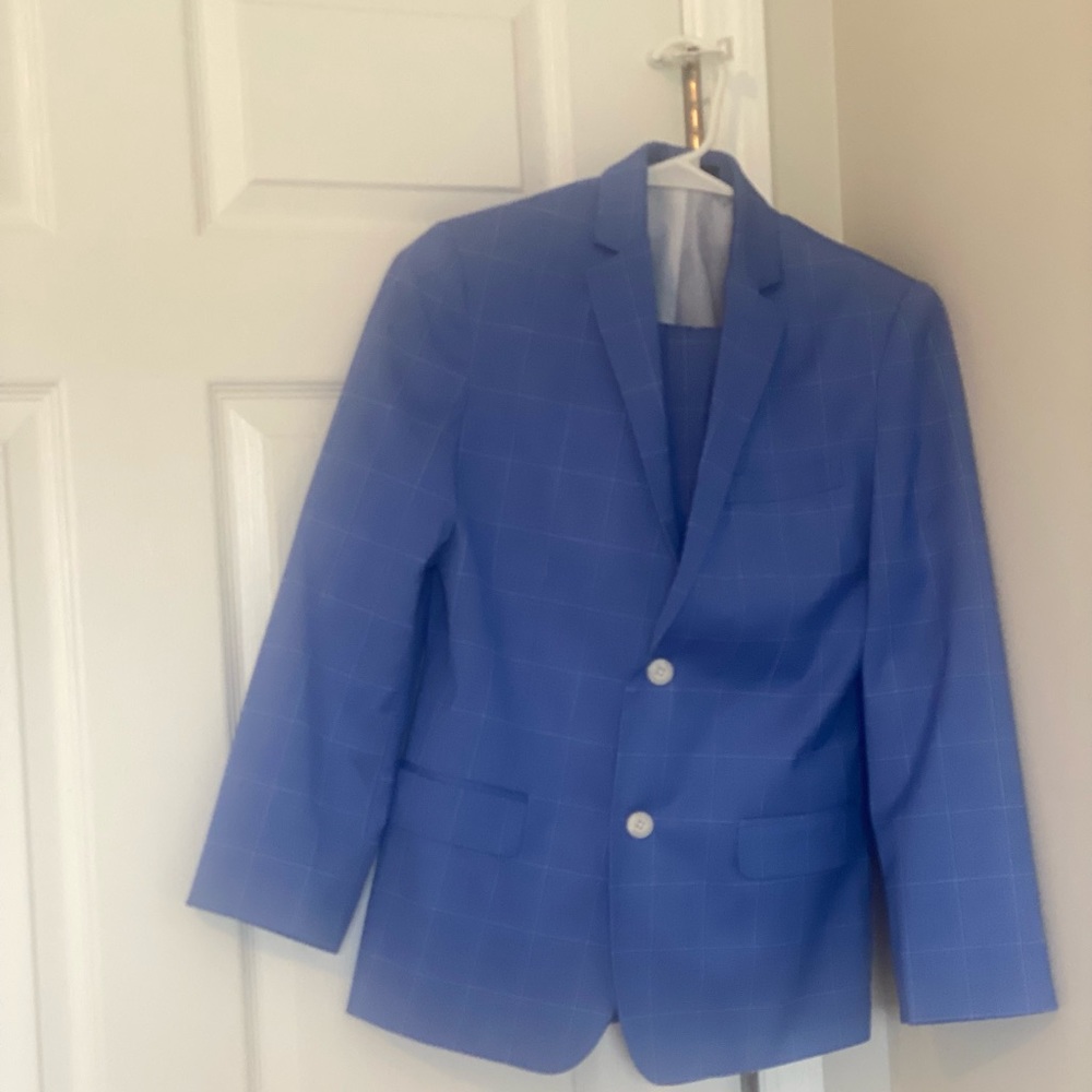 Blue Izod suit (2 piece) - worn once